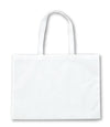 Work storage bag made of large non-woven fabric, white (can be colored with watercolor)01