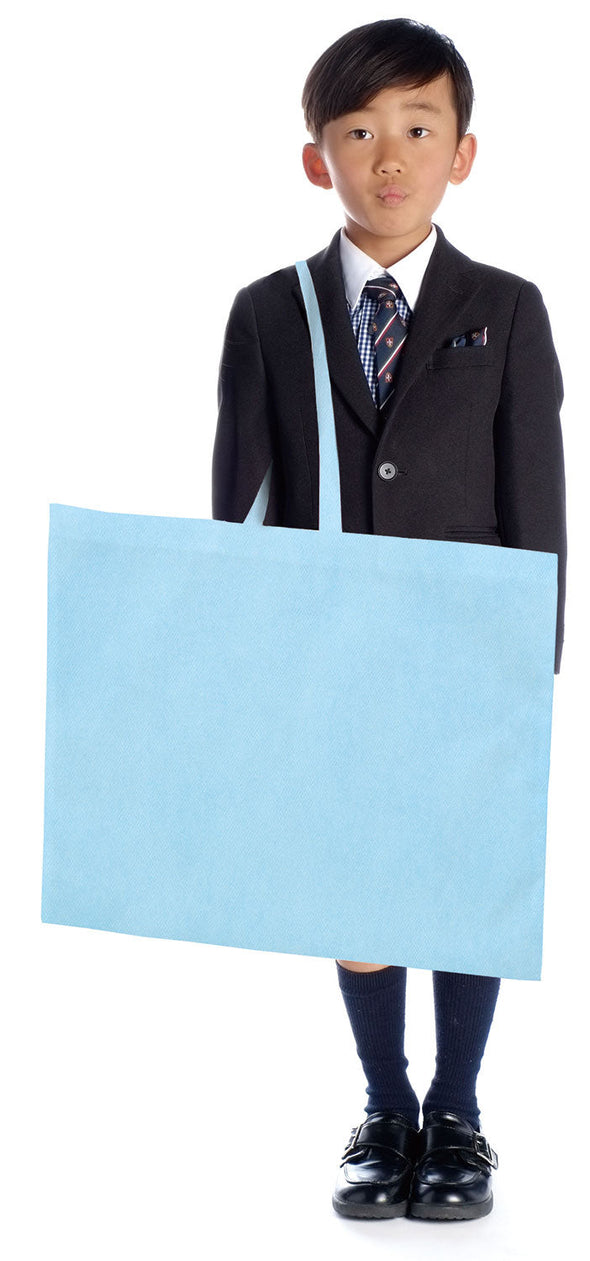 Work back made of non-woven fabric, extra large, light blue01