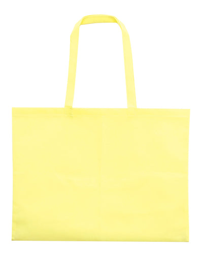 Work bag made of non-woven fabric, 8 slices, light yellow01