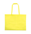 Work bag made of non-woven fabric, large with gusset (5cm), light yellow01