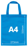 Work storage bag A4 basic blue01