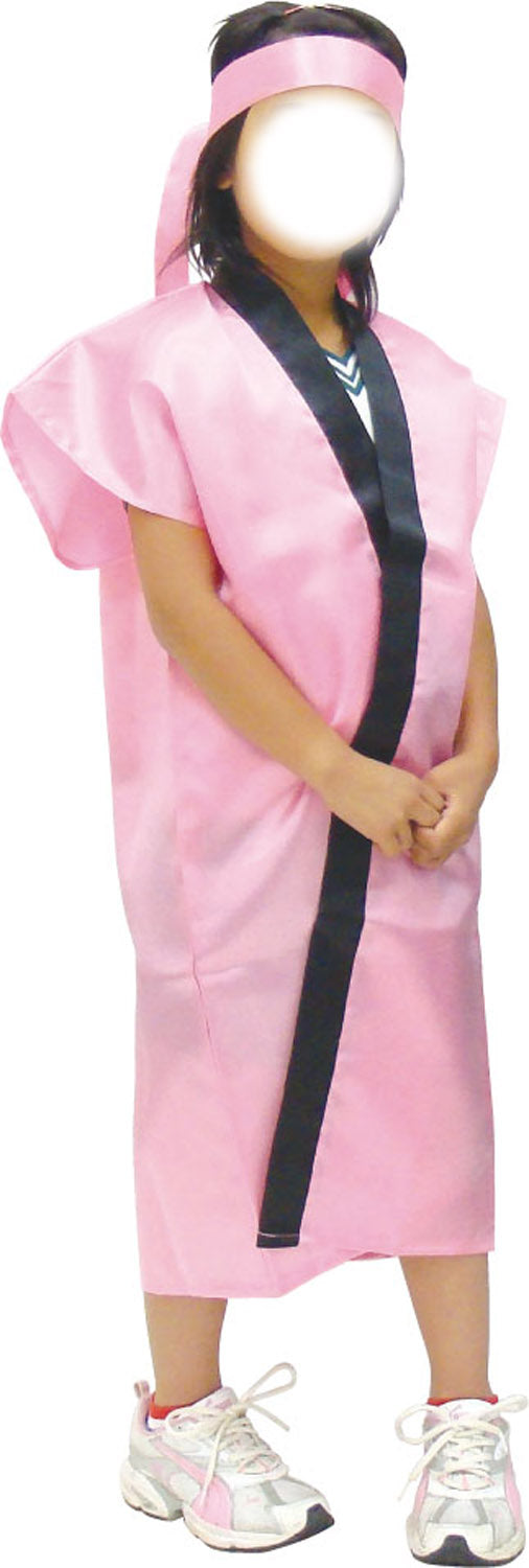 Satin Long Happy Peach S (with hachimaki)01
