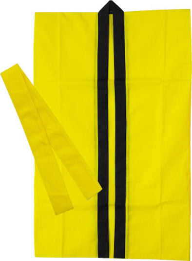 Long happy non-woven fabric yellow S (with headband)01