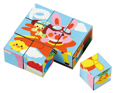 Animal cube puzzle01