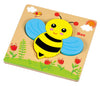 Wooden puzzle bee01