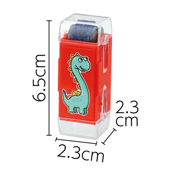 Dinosaur rolling stamp BOX set (24 pieces)