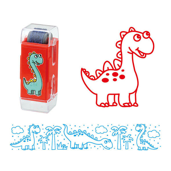 Dinosaur rolling stamp BOX set (24 pieces)