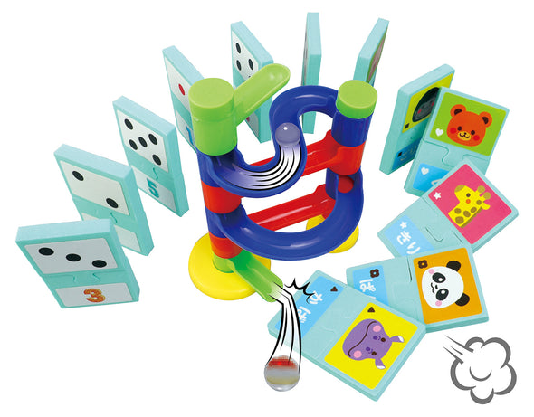 Connect and line up block dominoes01