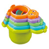 Colorful penguin shower cup01