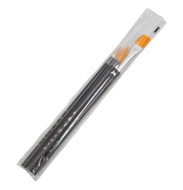 Turner nylon black shaft design brush set of 301