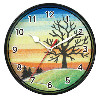Circle clock Sunae bottle set01