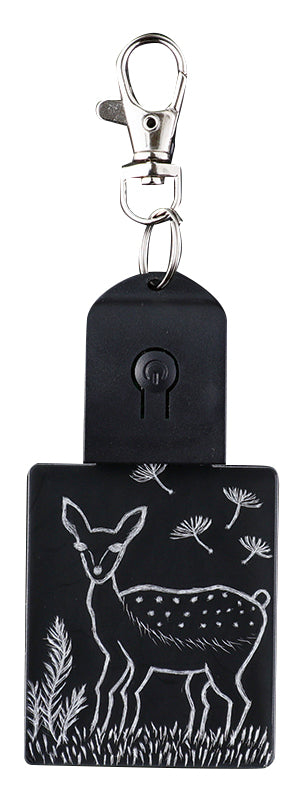 Acrylic light key holder corner01