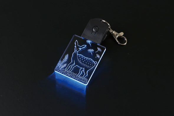 Acrylic light key holder corner06