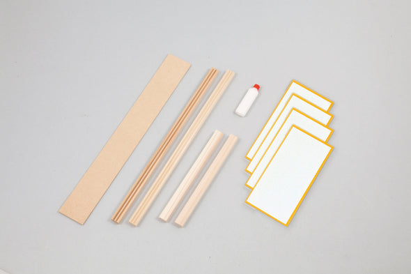Gold bran wooden frame set01