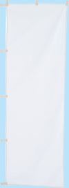 Streamer plain white01