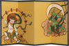 Golden folding screen (four pieces)01