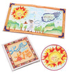 Picture book making thin (12 pages) with felt seal01