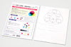 Three primary colors/color mixing learning sheet01