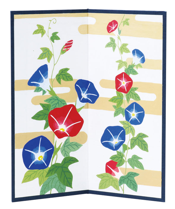 White folding screen (two songs)01