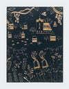 Scribble craft brass plate01