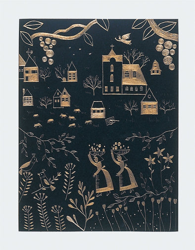 Scribble craft brass plate01