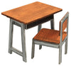 Desk and chair diorama base (hard paper)01