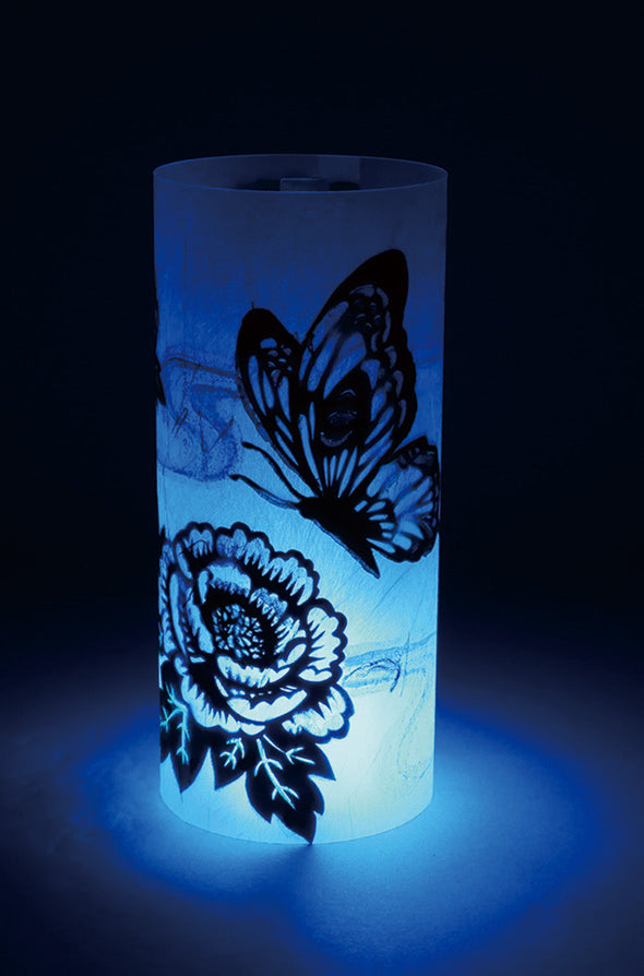 Easy Japanese paper art with flickering light03