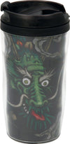 Polyester art glass one-touch tumbler01
