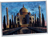 Polyester art glass A4 metallic frame set01