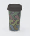 Polyester art glass design tumbler large01