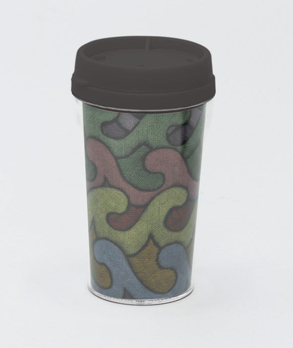 Polyester art glass design tumbler large01