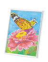 Sand painting set, double size, with metallic frame01