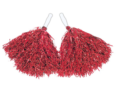 Ponpon set of 2 red01