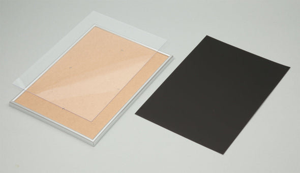 Silver clutch board with metallic frame01