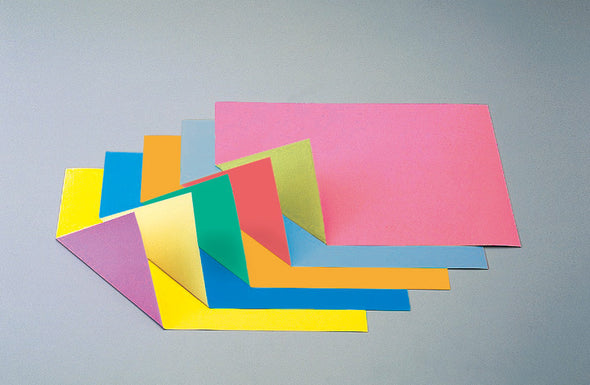 Double-sided pastel construction paper 8 cuts/thin01