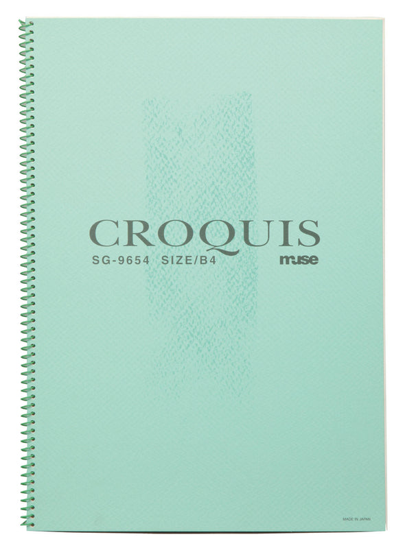 Muse croquet paper B4 SG-9654 Green01