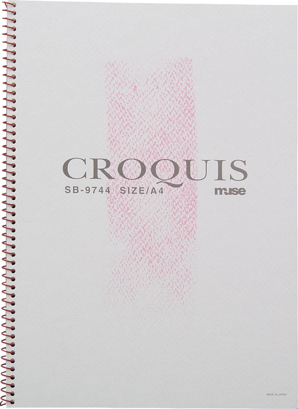 Muse croquet paper A4 SB-9744 Red01