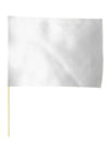 Satin extra large flag silver φ12mm01