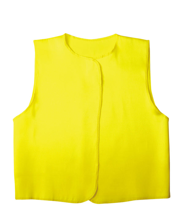 Soft satin vest C yellow01