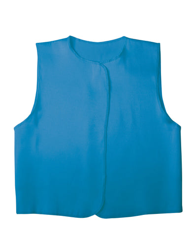 Soft satin vest J blue01