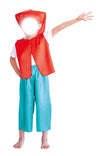 Soft satin hat red02