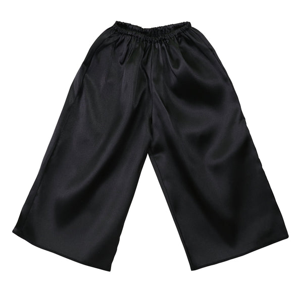 Soft satin bones C black01