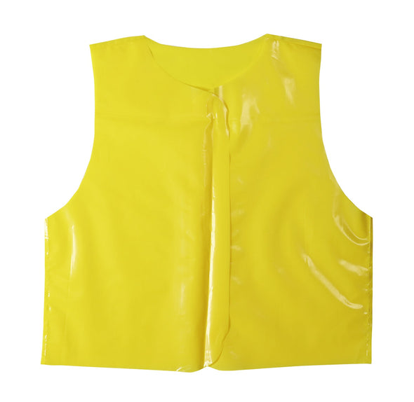 Vinyl costume base C vest yellow (10 pieces)01