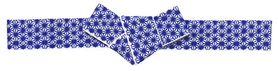 Easy Chiyo Knot Hachimaki Blue01