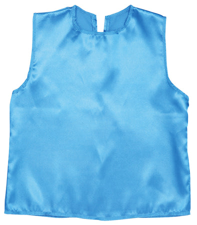 Soft satin shirt C blue01