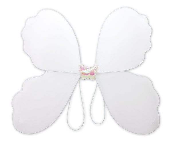 Fancy butterfly white that you can carry on your back01