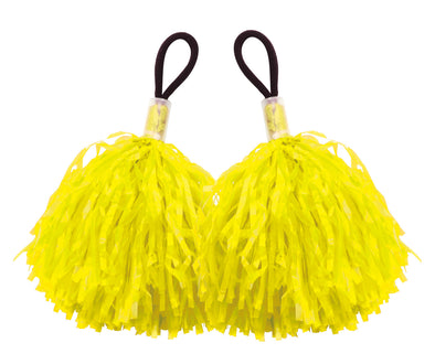 Hand free pompon small yellow01