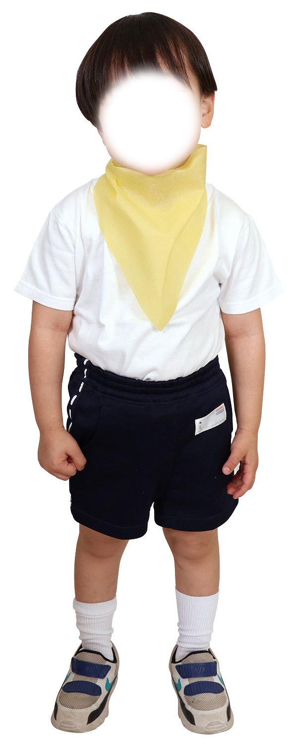 One-touch scarf light yellow01