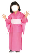 Costume base kimono (with opening) Peach01