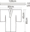 Costume base kimono (with padding) white01